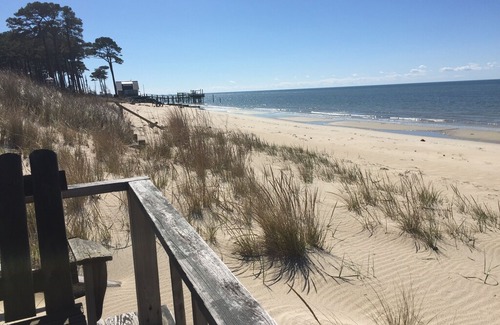 Silver Beach Cabin | Silver Beach, VA: Sunset Bay Cottage - Private Beach on Chesapeake Bay