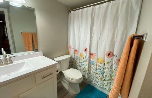 Chandler House | Single bed and bath in two-bedroom townhouse in Chandler, Arizona
