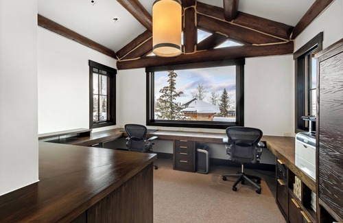 Mountain Village House | Ski In/Out, 10 Bed, 17k Sq ft, 11 Fireplaces, Bowling Alley, Theater, Hot Tub, G