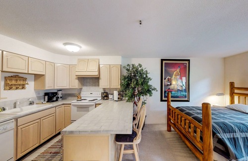 Alyeska Apartment | Ski-in/ski-out condo with amazing mountain views - near shopping & dining