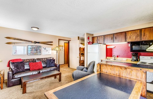 Boise Condo | Ski-in/ski-out condo with panoramic views