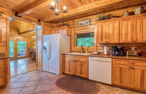 Maggie Valley Cabin | Sky Cabin: Luxury, Gated, Sparkling Clean, featured on HGTV's "Log Cabin Living"