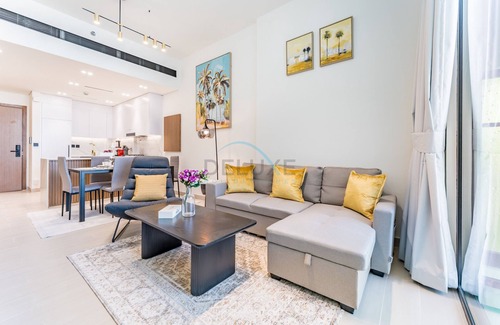 Jumeirah Village Circle Apartment | Skyline and Community Views 1BR with Private Balcony Near Community Park
