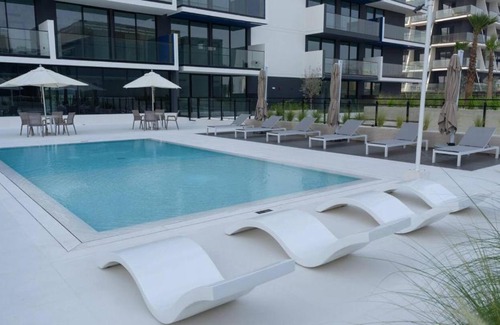 Jumeirah Village Circle Apartment | Sleek 1br Apt Jvc Quiet Space With Pool & Par