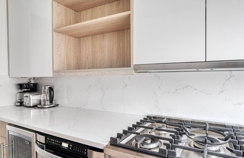 Lincoln Square Apartment | Sleek UWS 2BR w/Gym, Balcony & W/D, nr Central Park, by Blueground