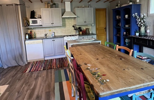 Saint-Saud-Lacoussiere House | Sleep 6 in Dordogne rural France Families with pool. Enjoy caves forrests, lakes