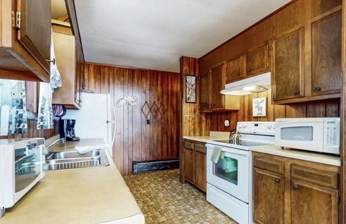 South Casco House | Sleeps 18! Large Waterfront Camp on Big Sebago with Two Docks & Sandy Beach