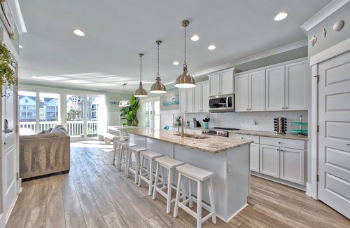 Folly Field House | Sleeps 60+, 18-Bedroom Coastal Retreat – 3 Homes Side-by-Side, Private Pools