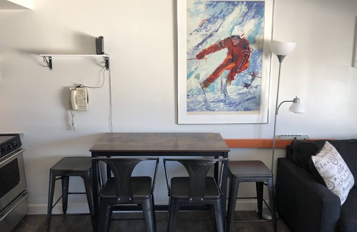 Snowshoe Apartment | SLOPES VIEW, SKI IN AND OUT AT SILVER CREEK, SLEEPS 4.