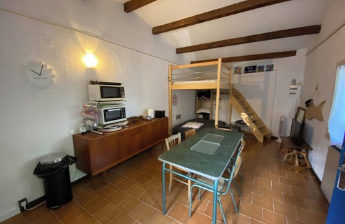 Saint-Bauzille-de-Putois Apartment | Small mazet with garden 400 metres2, swimming pool 10 m2, shady garden