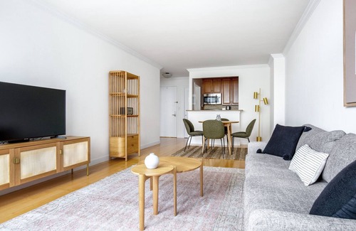 Lincoln Square Apartment | Smart UWS 1BR w/Doorman, Elevator, nr. Lincoln Center, by Blueground