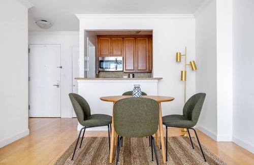 Lincoln Square Apartment | Smart UWS 1BR w/Doorman, Elevator, nr. Lincoln Center, by Blueground