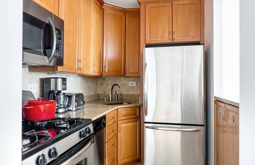 Lincoln Square Apartment | Smart UWS 1BR w/Doorman, Elevator, nr. Lincoln Center, by Blueground