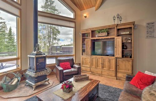 Breckenridge Park Estates House | Snowshoe and Ski Home with Mtn-View Deck in Breck!