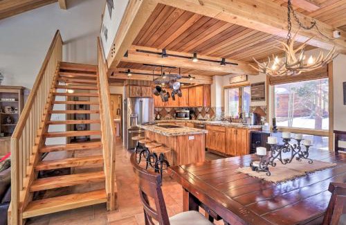 Breckenridge Park Estates House | Snowshoe and Ski Home with Mtn-View Deck in Breck!