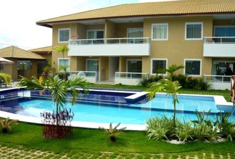 Guarajuba Apartment | Soft Guarajuba -Lindo Village Residencial amplo 2 quartos com suite e varanda no Térreo