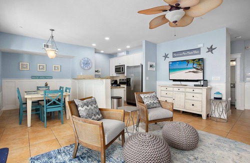 Galveston Condo | Sol Searching - Ocean View - Easy Beach Access -