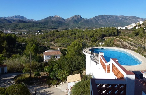 Jalon Villa | Solar Powered Villa With Private Pool And Spectacular Views Of Mountains
