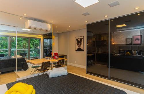 Brooklin Paulista Apartment | Solenn Studio - Varanda, Vaga e Ar no Brooklin SP