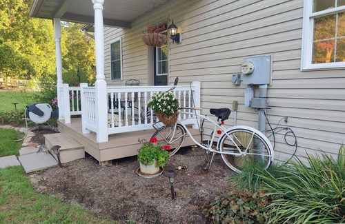 Honey Brook Apartment | Solid Rock Homestead Guest House. On the Farm. Enjoy the Animals!