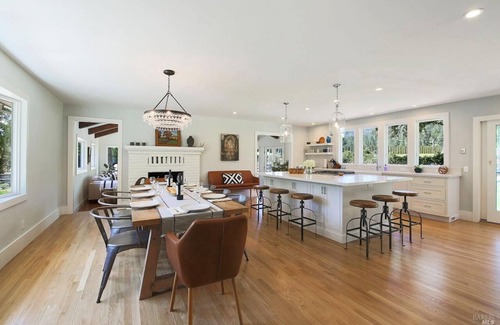 Santa Rosa House | Sonoma Vineyard Retreat with Pool, Hot Tub & Vineyard Views