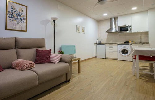 Burela Apartment | Sophie Apartments 'Mediano' with private terrace and Wi-Fi