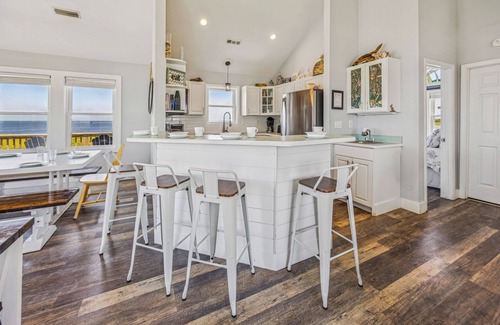 Frisco House | Soundfront Dog Friendly Home with Hot Tub, Game Room, Easy Windsports Access