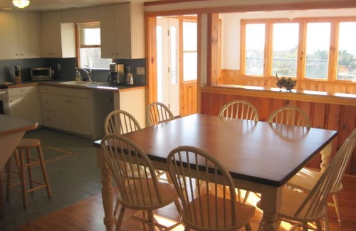 Salvo Cottage | Soundfront Sunsets with Private Dock, Kayaks, Large Pool, Hot Tub, Guesthouse