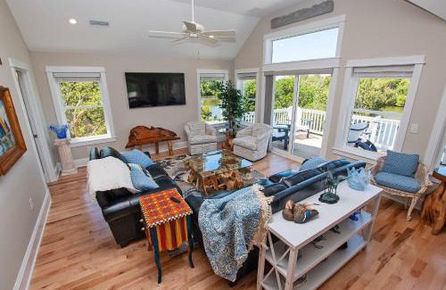 Corolla House | Soundside, Hot Tub, Community Pool, Sound Views, VOH1248, Sunset Cottage