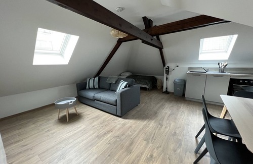 Boulogne-Centre Apartment | Sous les Toits - Apartamento familiar 5p, centro ciudad