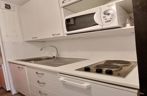 Plagne Centre Apartment | South-facing studio at the foot of the slopes with balcony and WiFi