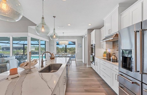 South Gulf Cove House | South Gulf Cove 3 Bedroom Pool + Spa on Canal Private Home