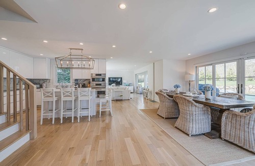 Tuckahoe House | Southampton exclusive private location with beautiful heated salt water pool