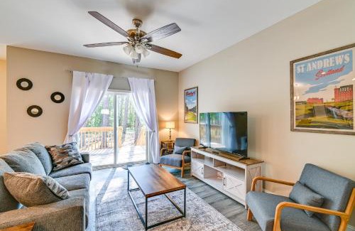 Southern Pines House | Southern Pines Golf Course Townhome with Deck!