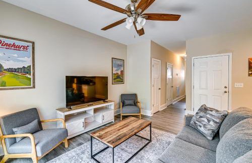 Southern Pines House | Southern Pines Golf Course Townhome with Deck!