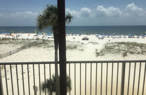 Gulf Shores Condo | Southern Sands 206/Beach Front/Dolphin watching from the balcony!