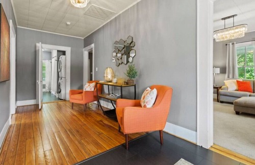 Simpsonville House | Southern Stoop - 0.5 mi from Downtown Simpsonville