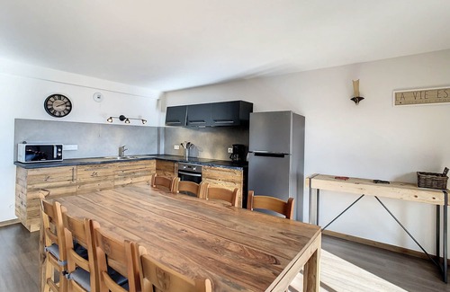 La Toussuire Apartment | Spacious 2-BR Apt, Balcony, Near Ski Lift, Shops, Pool Access