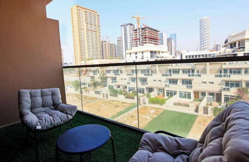 Jumeirah Village Apartment | Spacious 2 BR Apt Plus Maids Eleganz 2 in JVC