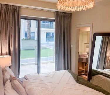 Ras Al Khaimah Apartment | Spacious 2BR Duplex King & Twin Bedrooms Pacific Al Marjan Island