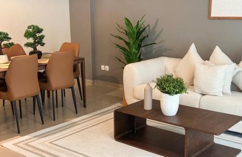 Ras Al Khaimah Apartment | Spacious 2BR Duplex King & Twin Bedrooms Pacific Al Marjan Island