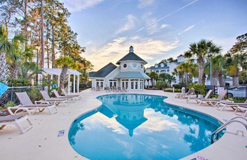 Carolina Forest House | Spacious 2BR Villa with Pool, Golf Views, Sleeps 10