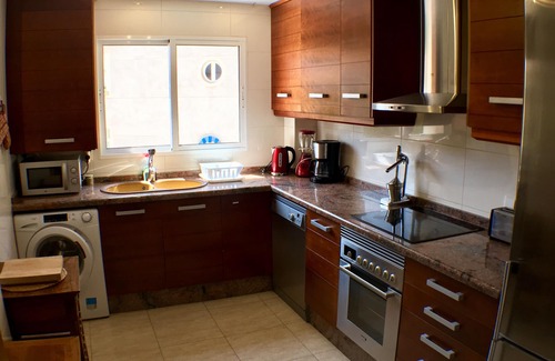 El Albir Apartment | 🌞 Spacious 3-room apartment in a luxury building, 150m beach, internet🌞
