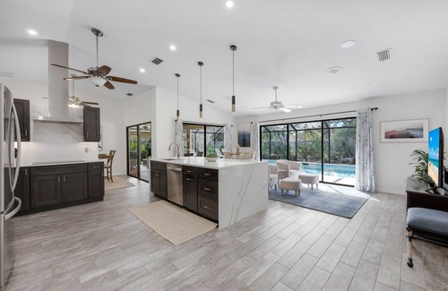 Willoughby Acres House | Spacious 3BD vacation Retreat w/Pool, lanai & Hot Tub- Near Beaches by Elevated Escapes Group