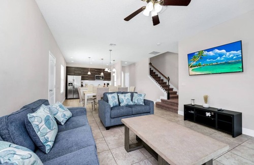 Haines City House | Spacious 3BR+Den with Pool, Near Disney & More