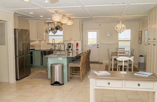 Cedar Lane House | Spacious 4 Bedroom Waterfront Home with Beach Views, Private Pier & Boat Slip!