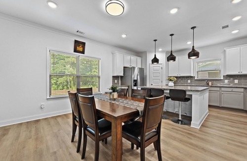 Lawrenceville House | Spacious 5-bedroom house with outdoor fireplace near Pleasant Hill!