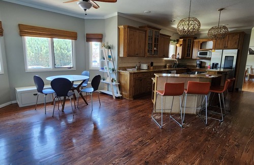 Cheyenne House | Spacious 5-bedroom Western retreat near, State Parks and Frontier Days Park.