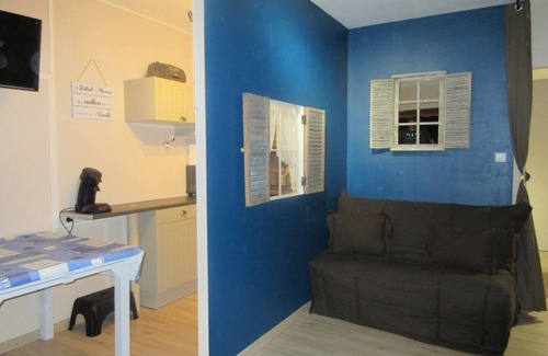 Saint-Jean-de-Monts Apartment | Spacious and splendid studio 35m2 * Sea view and direct access to the beach