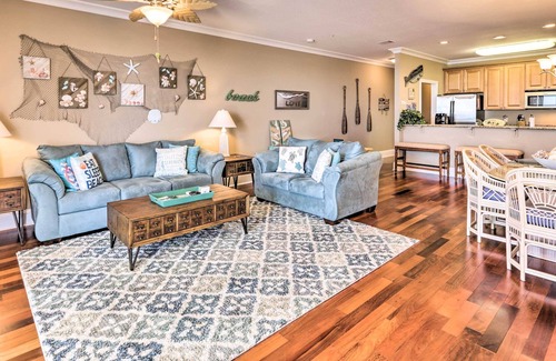 Carrabelle Condo | Spacious Condo w/ 2 Private Balconies & Gulf Views